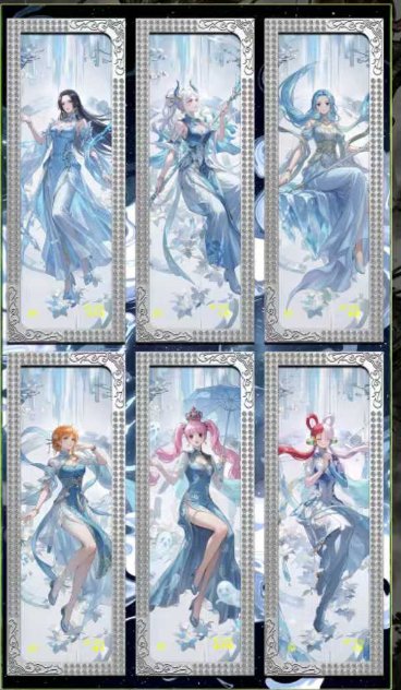 LIVE-FU GUANG  O P metal  Collection Trading Cards