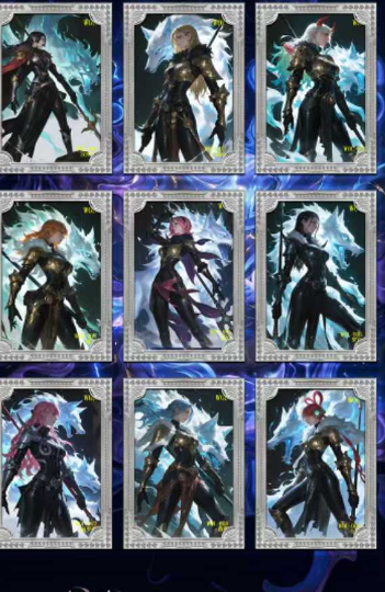 LIVE-FU GUANG  O P metal  Collection Trading Cards