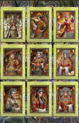 LIVE-FU GUANG  O P metal  Collection Trading Cards