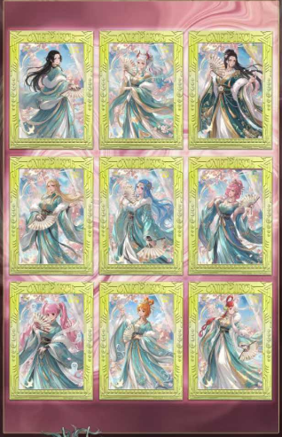 LIVE-FU GUANG  O P metal  Collection Trading Cards