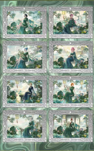 LIVE-FU GUANG  O P metal  Collection Trading Cards