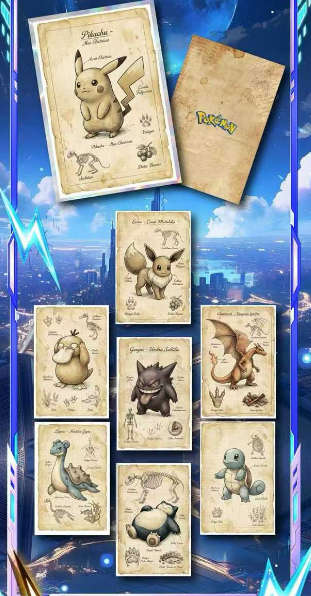LIVE- ling xi 2  Pokémon Metal   Trading Card