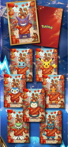 LIVE- ling xi 2  Pokémon Metal   Trading Card