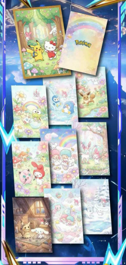 LIVE- ling xi 2  Pokémon Metal   Trading Card