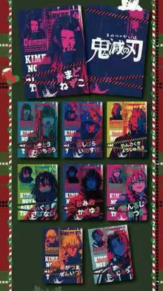 LIVE-XING JI  Demon Slayer Acrylic  Refrigerator Magnet