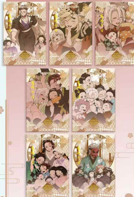 LIVE-DONG GUA  Demon Slayer A5  Collection Trading Cards