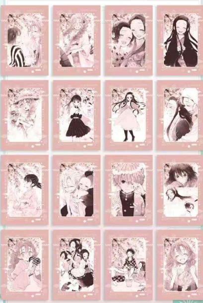 LIVE-DONG GUA  Demon Slayer A5  Collection Trading Cards