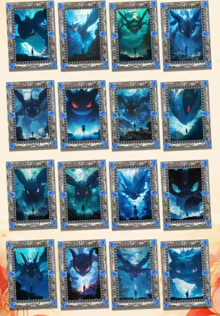 LIVE-MIAN  HUA TANG Pokémon Metal   Trading Card