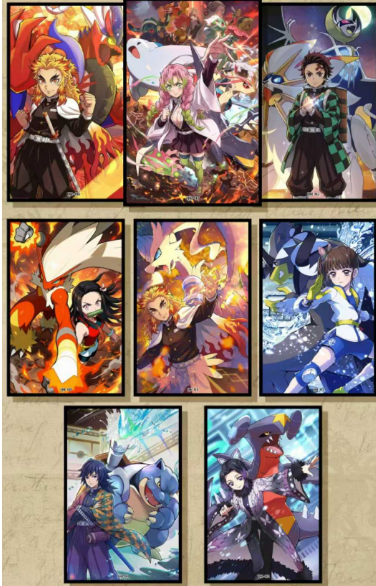Pugu :Pokémon * Demon Slayer collection card