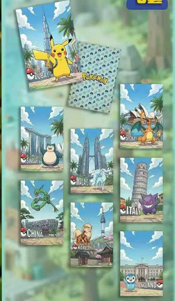 LIVE- ling xi   Pokémon Metal   Trading Card