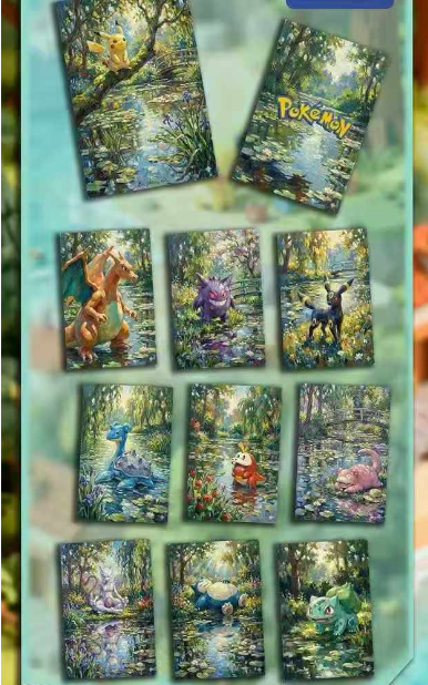 LIVE- ling xi   Pokémon Metal   Trading Card