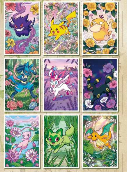 LIVE-PG-Pokémon-themed Color PaperTrading Card