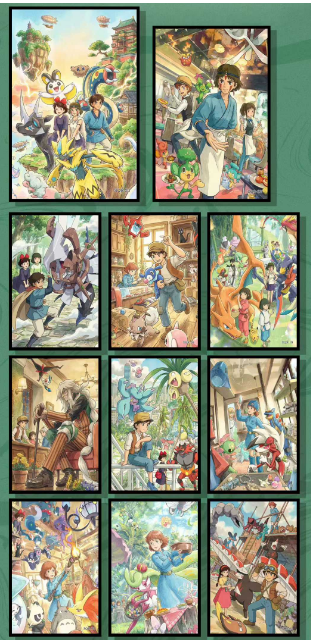 LIVE-PG-Pokémon-themed Color PaperTrading Card