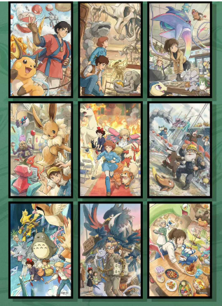 LIVE-PG-Pokémon-themed Color PaperTrading Card