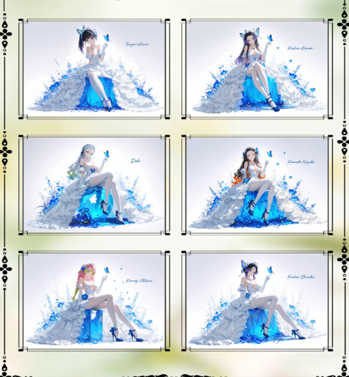 LIVE- CHAO YE  Demon Slayer collection card