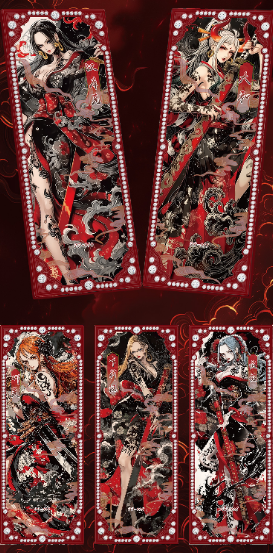 LIVE-ling dong  O P  metal Collection Trading Cards