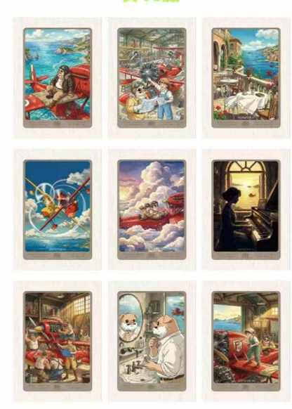 LIVE-  Hayao Miyazaki  rating card  Collection Trading Card