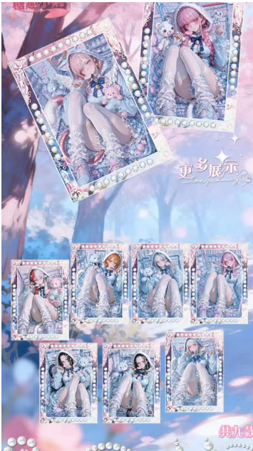 LIVE  Feng ling  O P Metal Collection Trading Cards