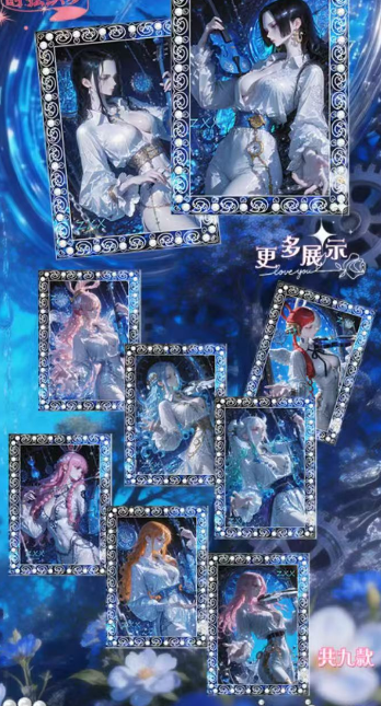 LIVE  Feng ling  O P Metal Collection Trading Cards