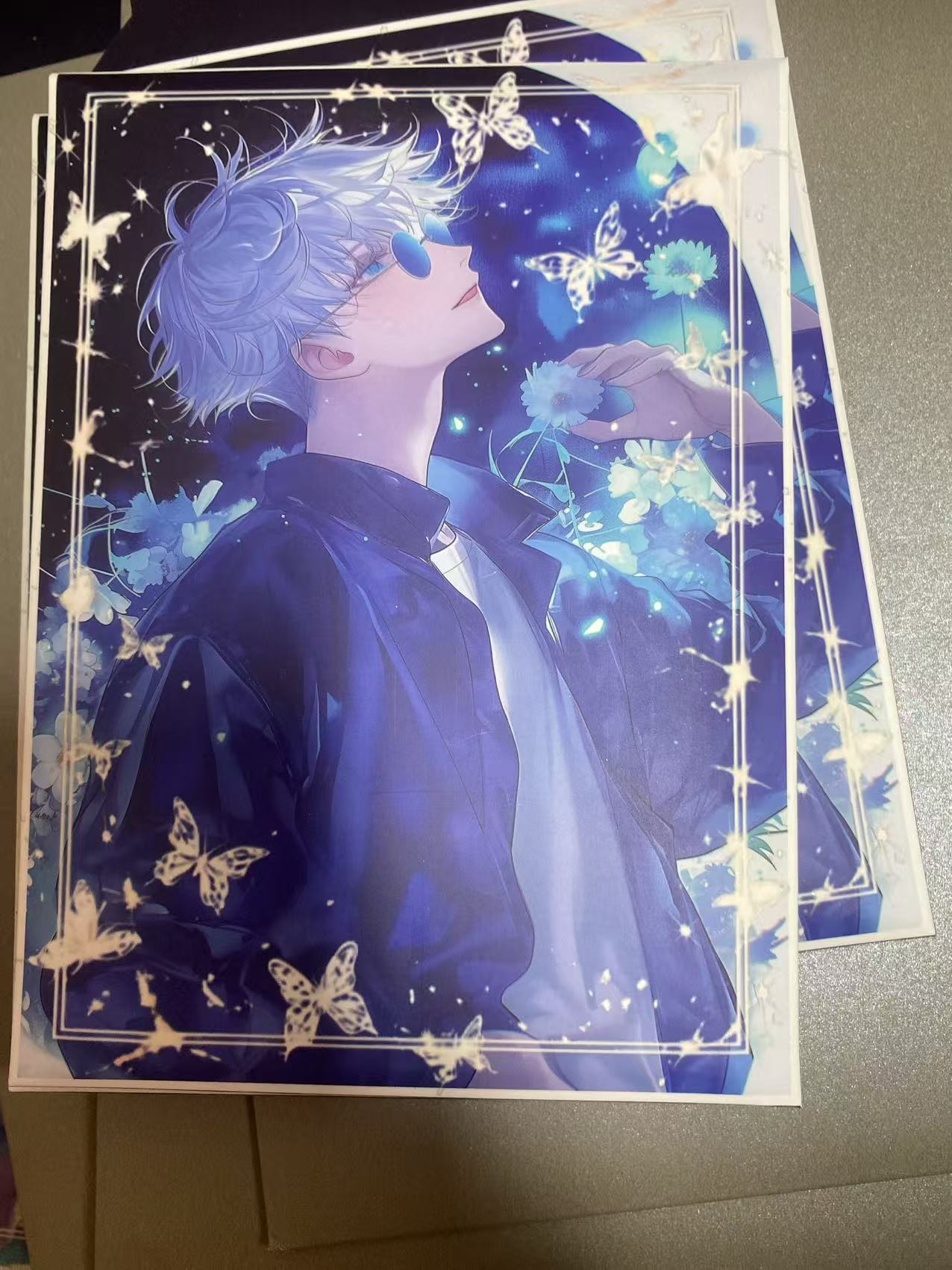 LIVE-wu xian  Jujutsu Kaisen Acrylic Art Card Trading Card