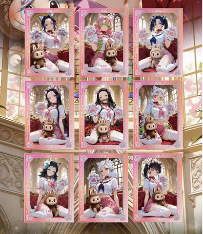 LIVE-JUN YUN Demon Slayer Metal Collection Trading Cards