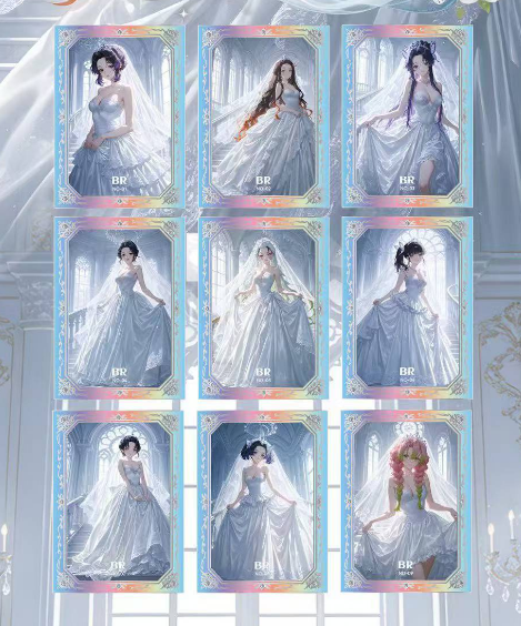 LIVE-JUN YUN Demon Slayer Metal Collection Trading Cards