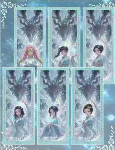 LIVE-JUN YUN Demon Slayer Metal Collection Trading Cards