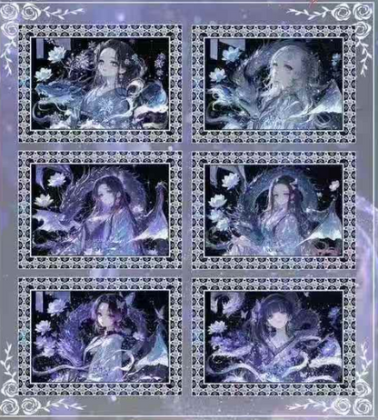 LIVE-JUN YUN Demon Slayer Metal Collection Trading Cards