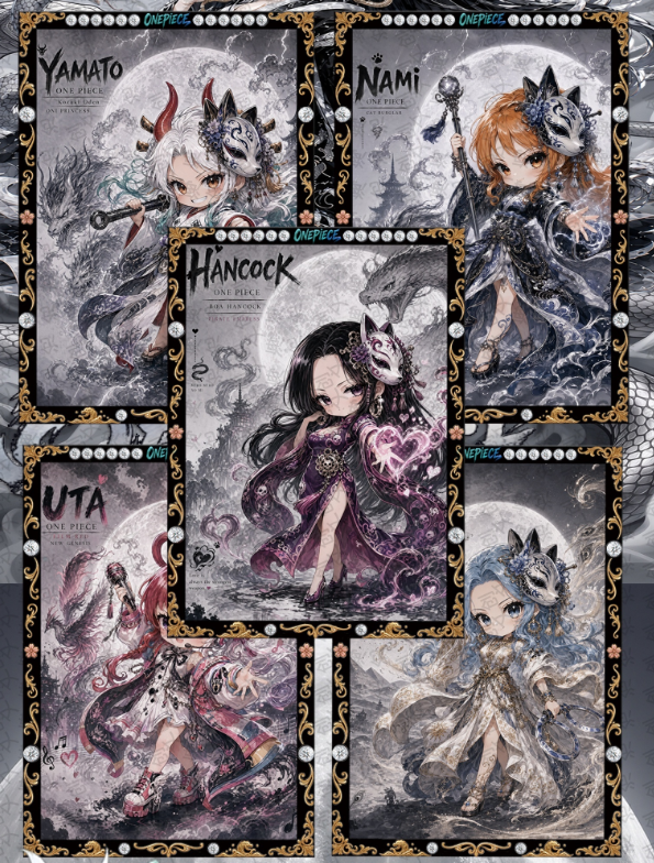 LIVE chang hai  O P Metal Collection Trading Cards