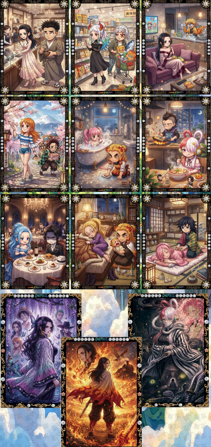 LIVE chang hai  O P Metal Collection Trading Cards