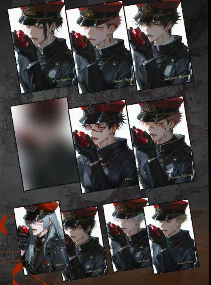 LIVE- xu nuan ji  Jujutsu Kaisen Acrylic Art Card Trading Card