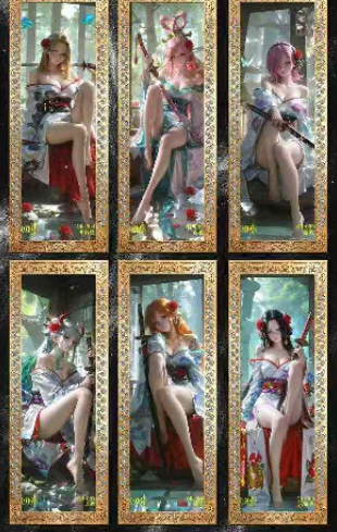 Wu ji  O P Metal Collection Trading Cards