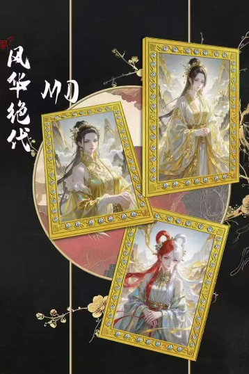 ling yue O P Metal Collection Trading Cards