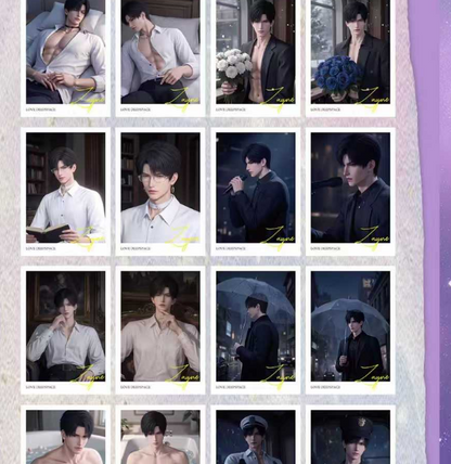 Qi pan"Love and Deep Space" Tear Cards, 3 cards per pack.