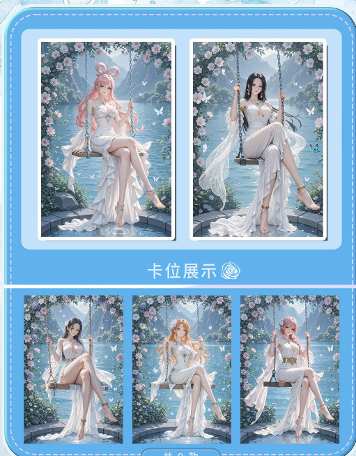 Yunmeng Cultural and Creative One Piece Shikishi Trading Cards