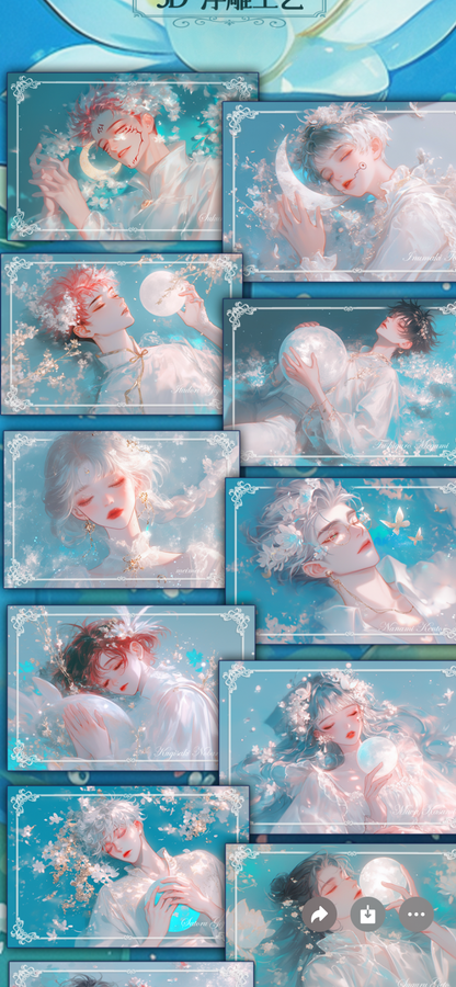 Chao bai Jujutsu Kaisen Trading Cards