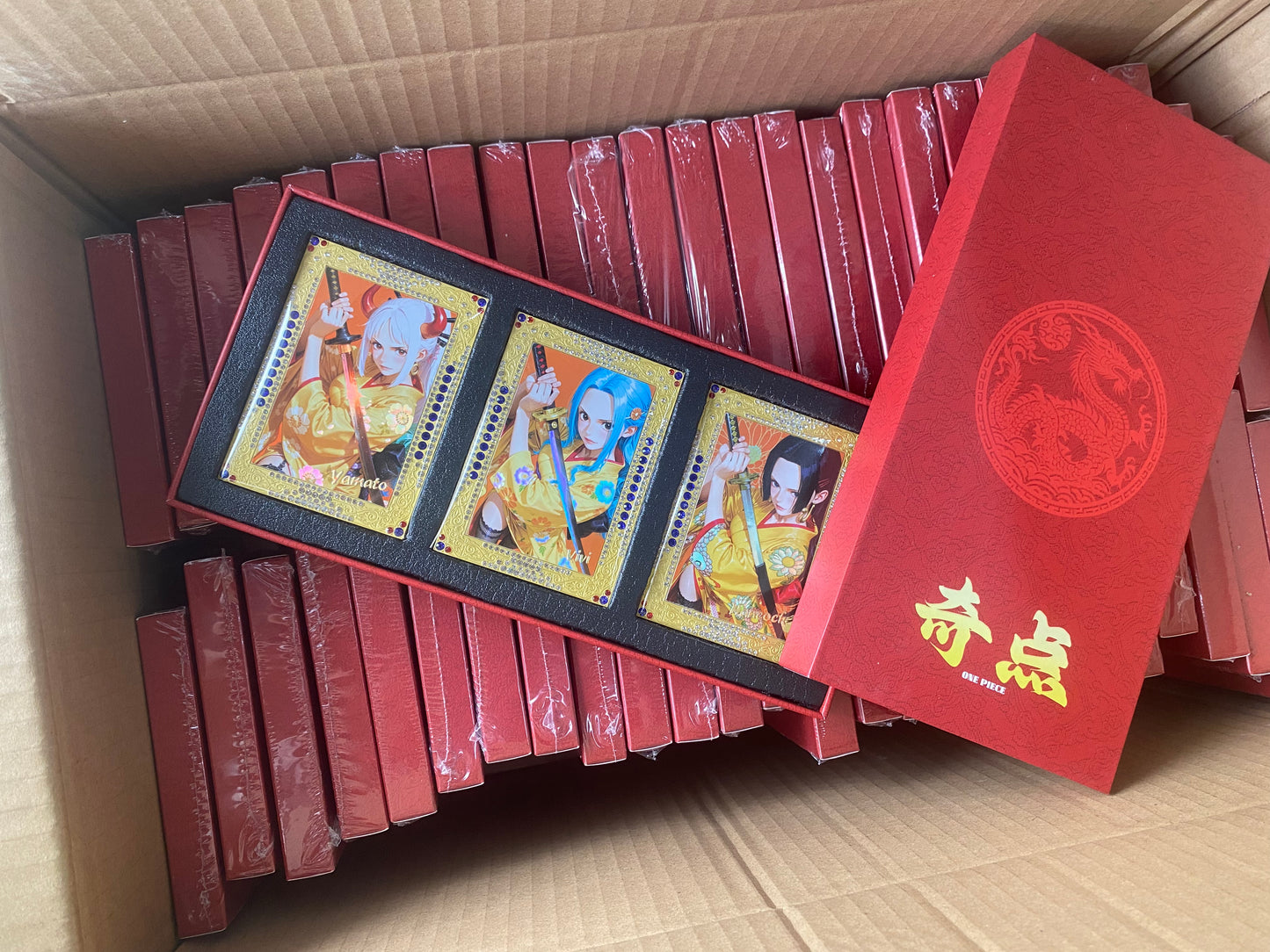 Qi dian O P Acrylic + Metal Trading Cards