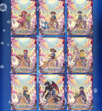 LIVE-kuku-Digimon Metal Trading Card