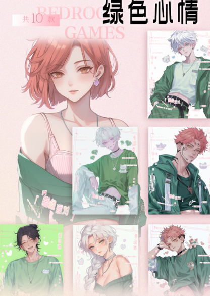 Xi ji Jujutsu Kaisen Acrylic Art Card Trading Card