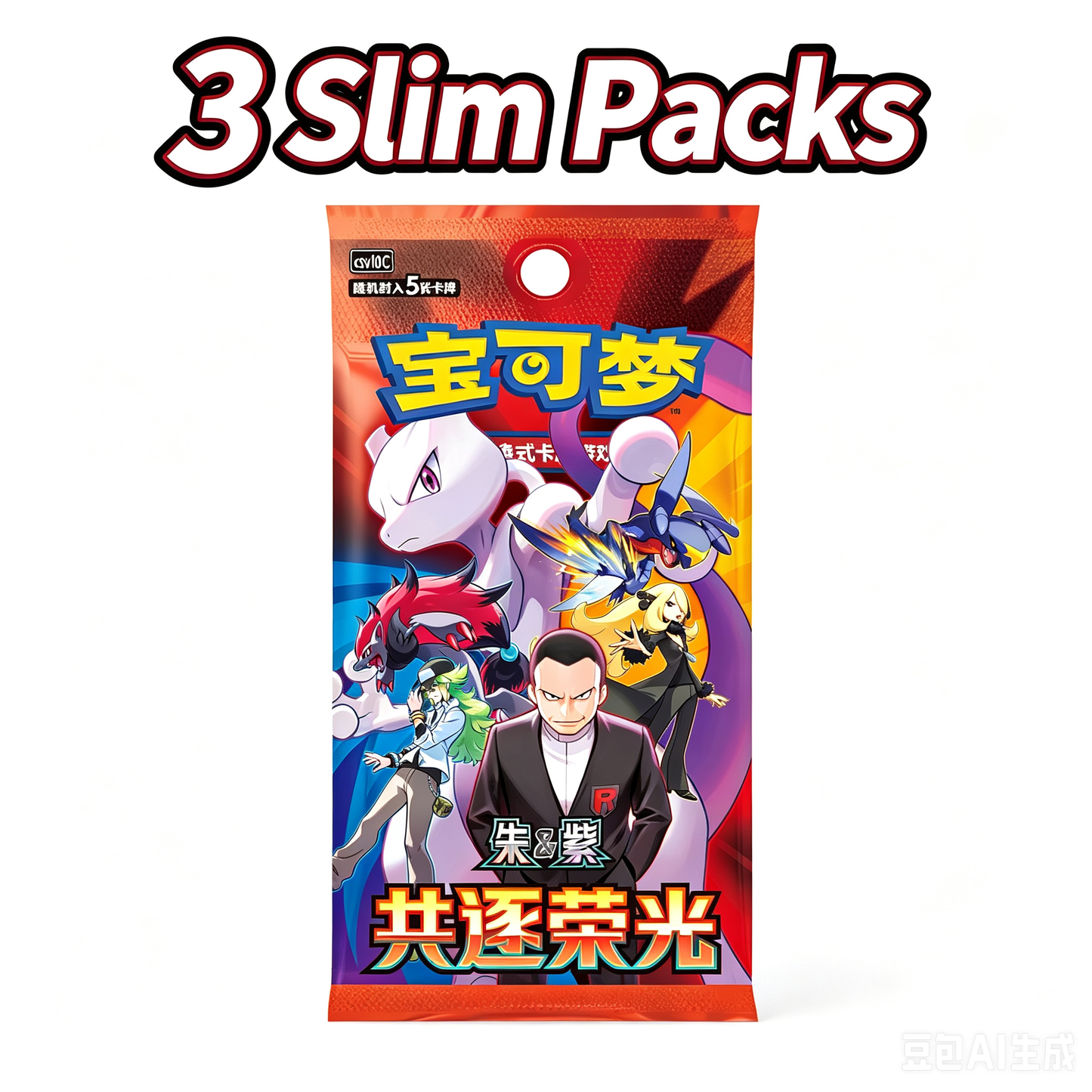 Pokemon Chinese 2026 CSV10C The Glory of Team Rocket Jumbo Booster Box Sealed