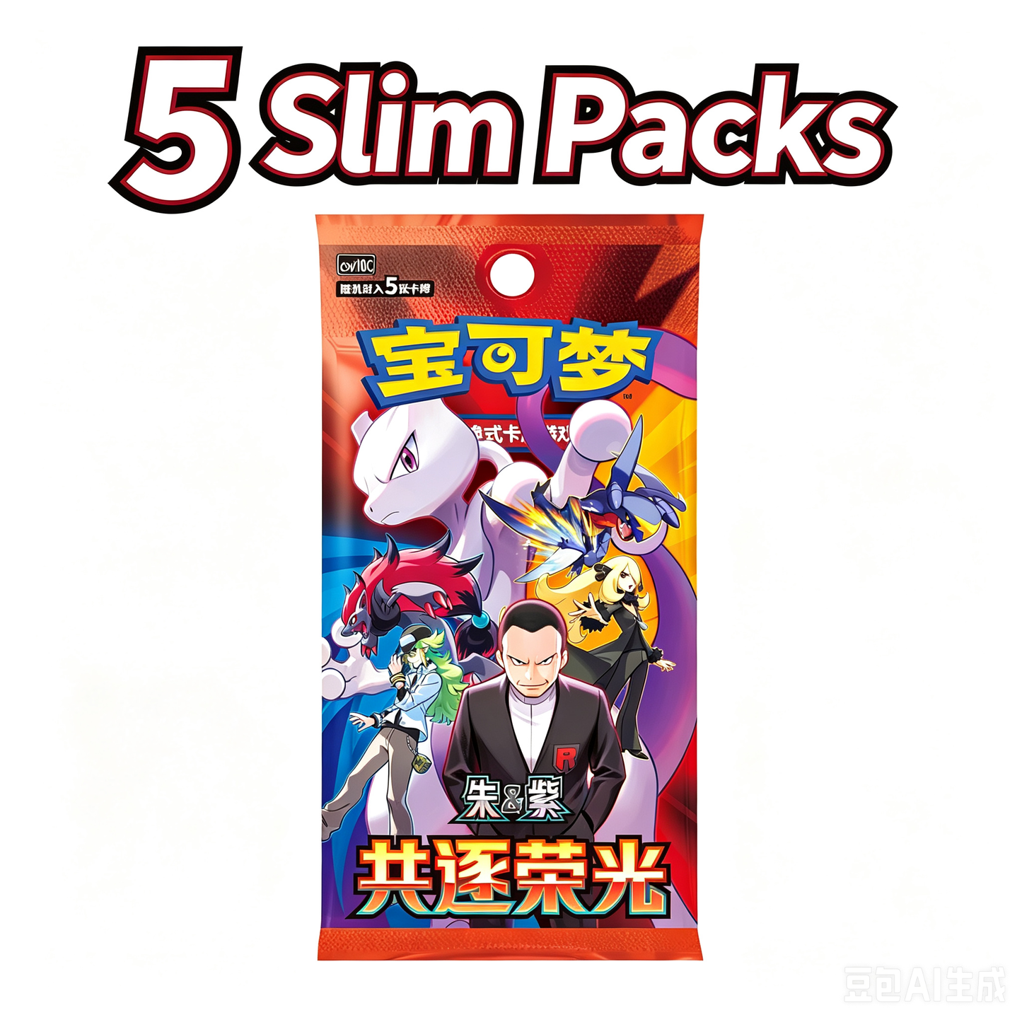 Pokemon Chinese 2026 CSV10C The Glory of Team Rocket Jumbo Booster Box Sealed