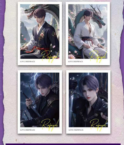 Qi pan"Love and Deep Space" Tear Cards, 3 cards per pack.