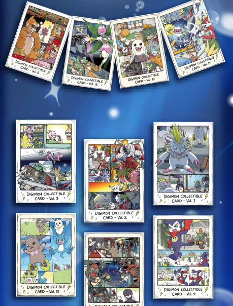 LIVE-kuku-Digimon Metal Trading Card