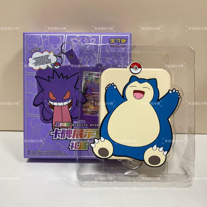 Simplified Chinese Pokémon  Card Display Set Third Edition Genga Collection Card Silicone Case