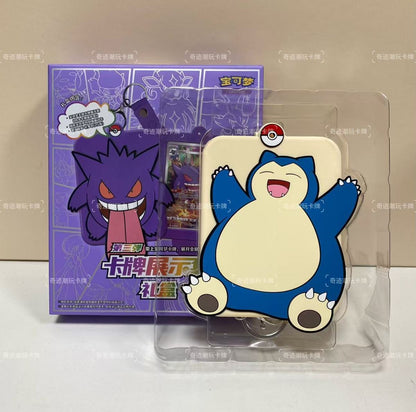 Simplified Chinese Pokémon  Card Display Set Third Edition Genga Collection Card Silicone Case