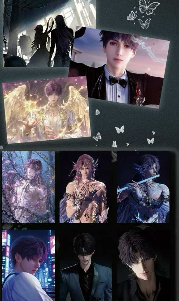 Lling jing  Love and Deep Space   Tarot Collectible Trading Cards