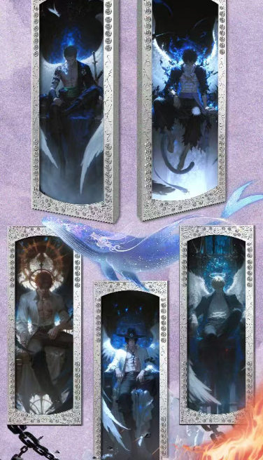 Trading Cards of Qingcheng One Piece Diamond Ticket Metal Cards