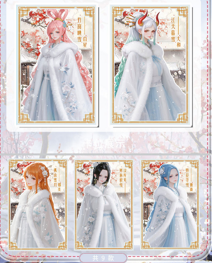 Yunmeng  jiu yue Buy 1 Get 1 Free  One Piece Shikishi Trading Cards