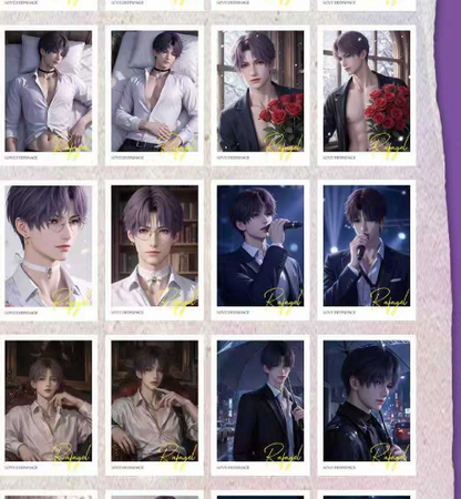 Qi pan"Love and Deep Space" Tear Cards, 3 cards per pack.