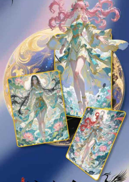Qi lin Dream-Painting One Piece Metal Card